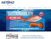 Tablet Screenshot of netunousa.com